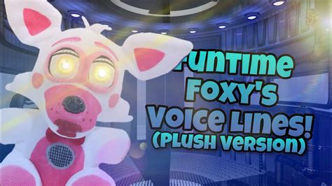 funtime foxy's voice|funtime foxy personality.